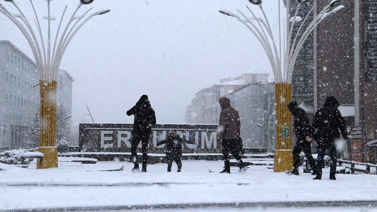 Doğu’da kar yağışı etkili oluyor