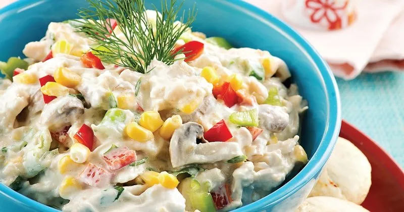 Patlıcanlı Tavuk Salatası Tarifi