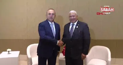 Bakan Çavuşoğlu, Endonezya’da G20 kapsamında ikili görüşmeler yaptı | Video
