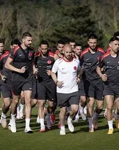 A Milli Futbol Takımı, İtalya maçı hazırlıklarına devam etti
