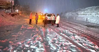 Kütahya’ya mevsimin ilk karı yağdı