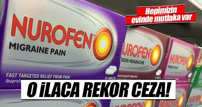 Nurofen’e 4,4 milyon dolar para cezası