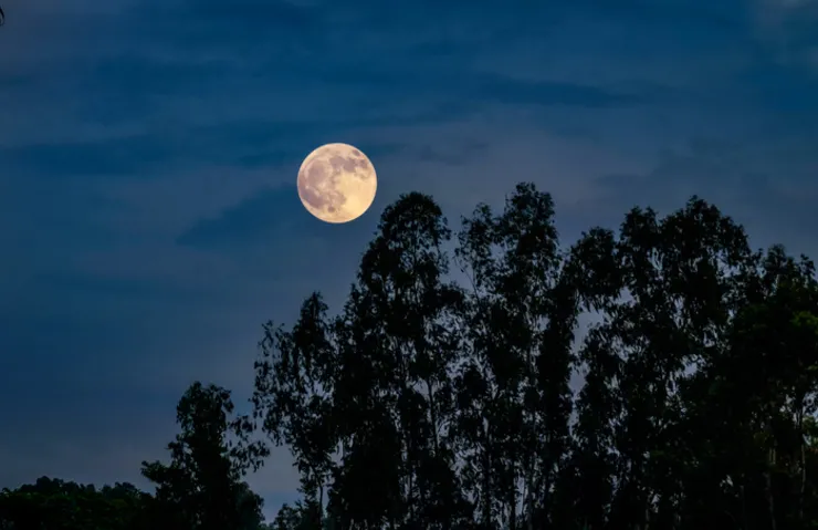 Ay neden ufukta daha büyük görünür?