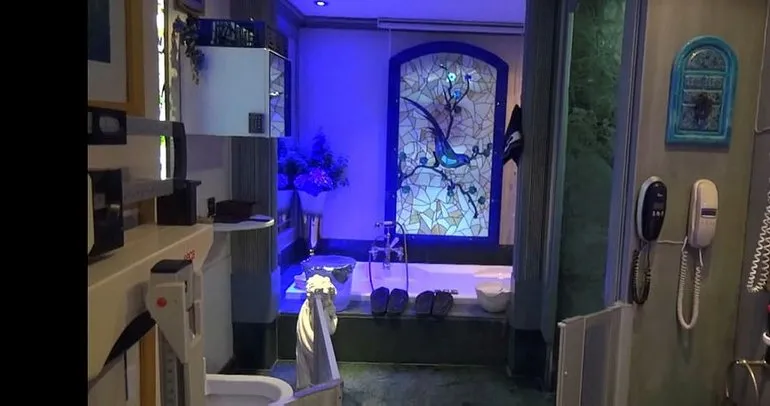 İşte Adnan Oktar'ın stüdyo olarak kullandığı villa ve içinden fotoğraflar