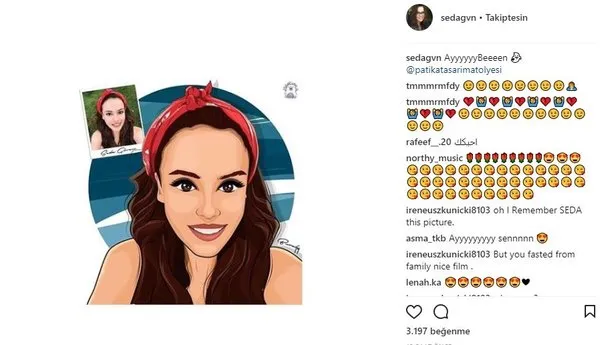 Ünlü isimlerin Instagram paylaşımları (04.12.2017)
