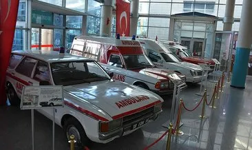 Tarihi ambulanslar hastane müzesinde