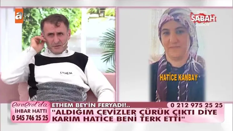 Esra Erol’da şaşırtan olay! Aldığı cevizler çürük çıktı diye eşi tarafından terk edildi | Video