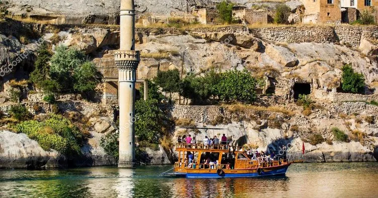 Sakin şehir Halfeti’ye turist akını