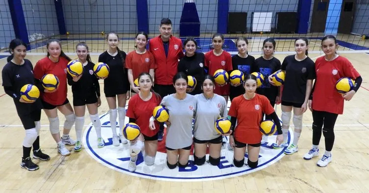 Kepez’in parlayan voleybol jenerasyonu