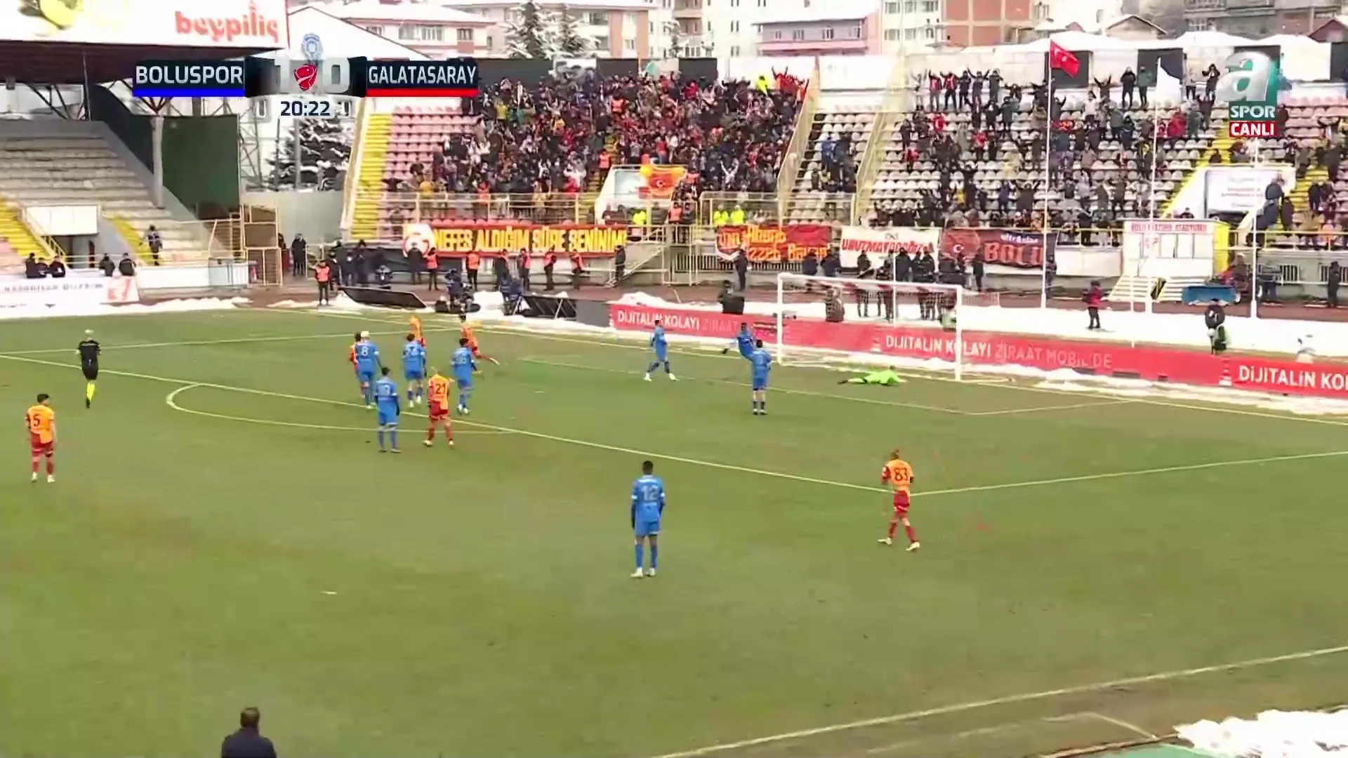 GOL | Boluspor 1-1 Galatasaray