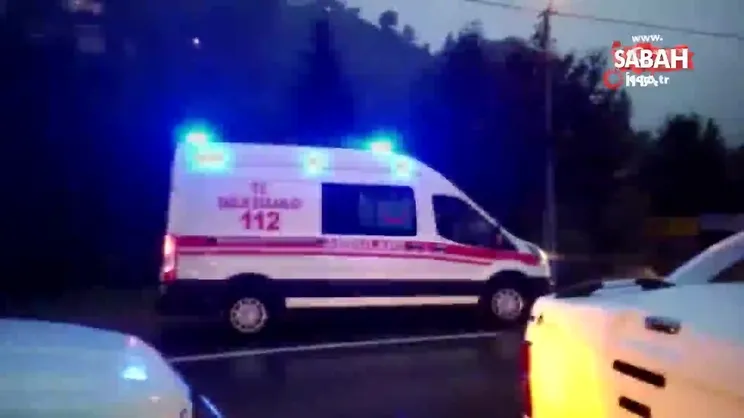 Rize’de şiddetli yağış etkili oldu | Video