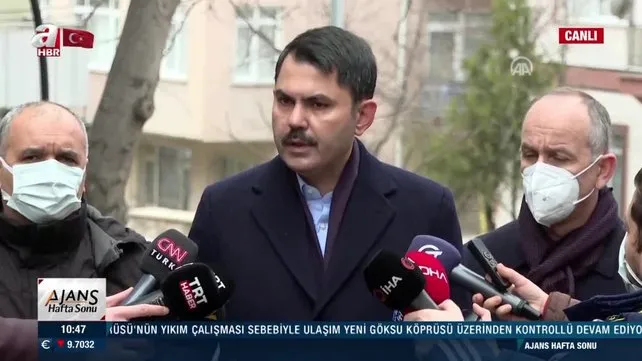 Bakan Kurum Ankara'daki apartmanla ilgili canlı yayında konuştu | Video