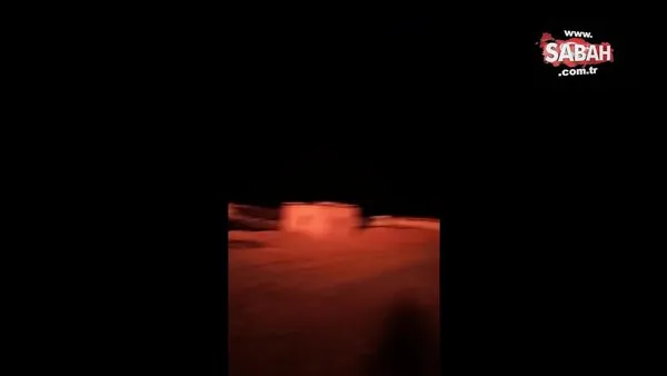 Fırat Kalkanı bölgesine balistik saldırı | Video