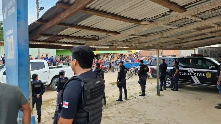 Brezilya’da iğrenç tecavüz suçlamasında korkunç son: Şüpheliyi sokak ortasında diri diri yaktılar!