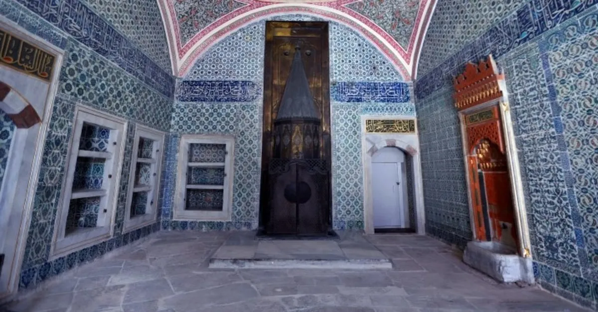Harem-i Hümayun'un restore edilen 3 bölümü ziyarete açıldı