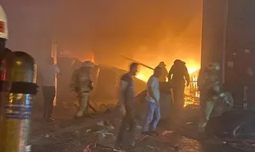 Son dakika: İstanbul Avcılar’da geri dönüşüm fabrikasında yangın!
