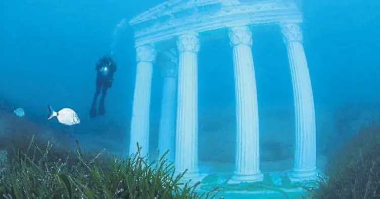 Apollon Tapınağı deniz altına taşındı