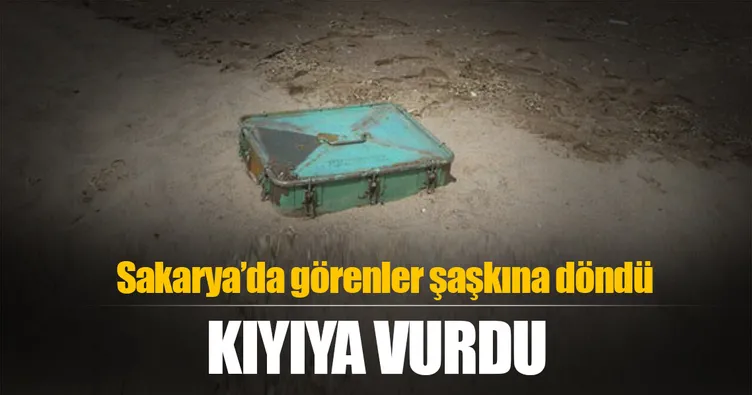Batan Rus gemisinin mühimmatı kıyıya vurdu