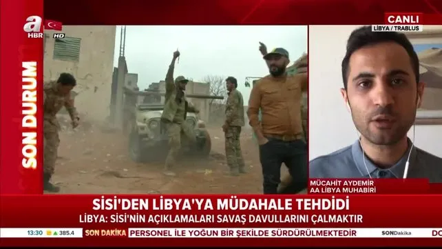 Darbeci Sisi'nin açıklamalarına Libya'dan sert tepki | Video