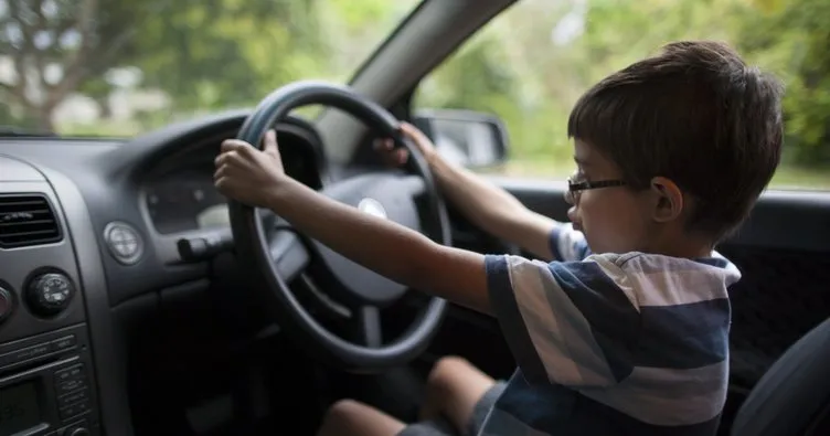 ABD’de 8 yaşındaki çocuğun arabayla hamburger kaçamağı