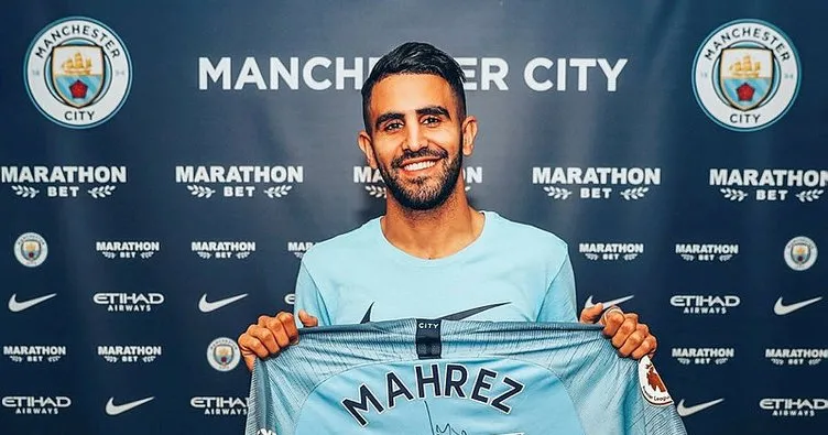 Riyad Mahrez rekor bedelle Manchester City’de