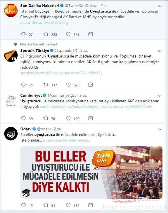 CHP’lilerden, İstanbul Büyükşehir Belediye Meclis toplantısıyla ilgili pes dedirten yalan