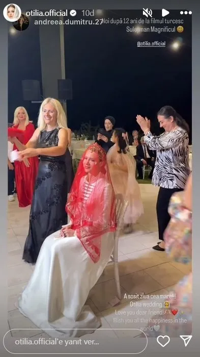 Türk geleneklerine uydu! Rumen şarkıcı Otilia Bruma kına yaktı: Türk iş insanıyla evlenmişti...