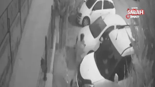 Gaziantep’te 9 araçtan hırsızlık yapan şahıs önce kameralara sonra polise yakalandı | Video