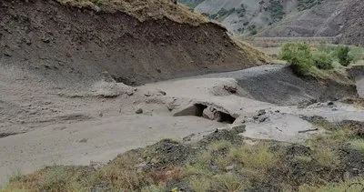 Tunceli’de sağanak sele döndü