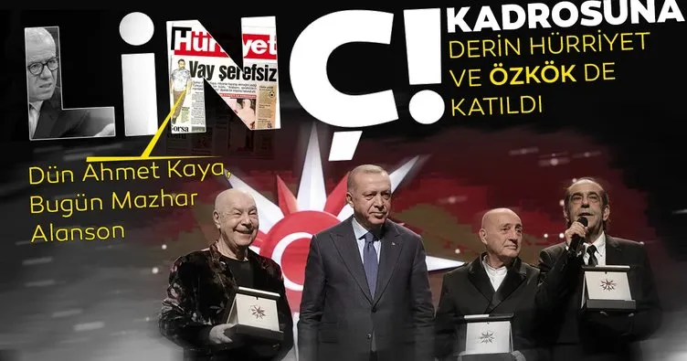 Cumhurbaşkanlığı ödülü alan MFÖ’ye kara propaganda! Linç kadrosuna derin Hürriyet ve Özkök de katıldı