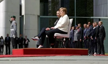 Merkel’in titreme nöbetine ’sandalye’ önlemi
