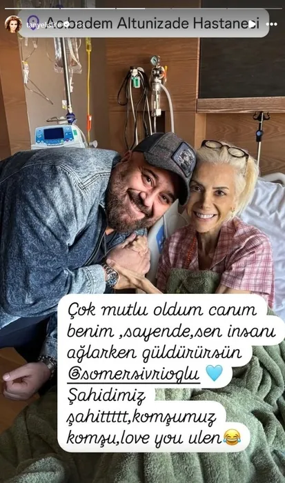 Kanser tedavisi göre Tanyeli’nin sürpriz paylaşımı! İyi ki annesiyim