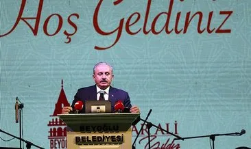 TBMM Başkanı Şentop: Oruç bir cennet tebessümüdür #istanbul
