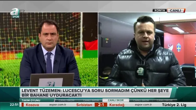 Lucescu'nun basın toplantısında şok!