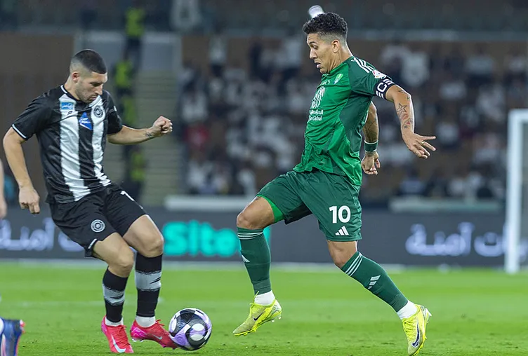 SON DAKİKA! Fatih Terim’in 3. gole verdiği tepki gündem oldu! Merih Demiral, Al Ahli - Al Shabab maçına damga vurdu...