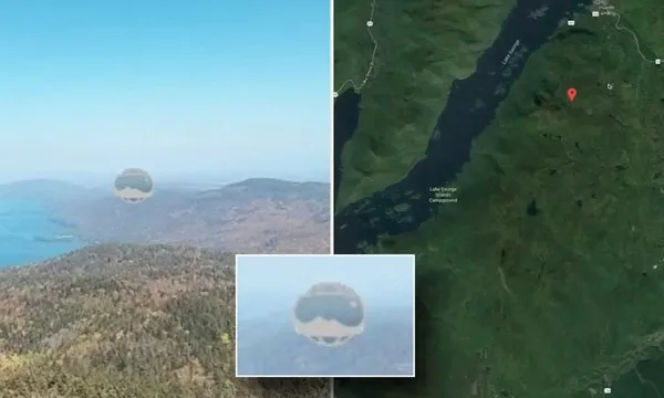 Google Street View'de UFO iddiası!