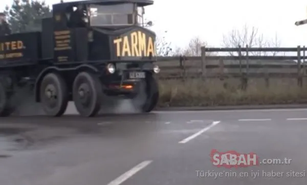 Kömürle çalışan kamyonu gördünüz mü?