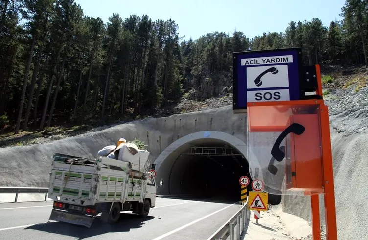 Orta Anadolu’yu Akdeniz’e bağlayan tünel açıldı