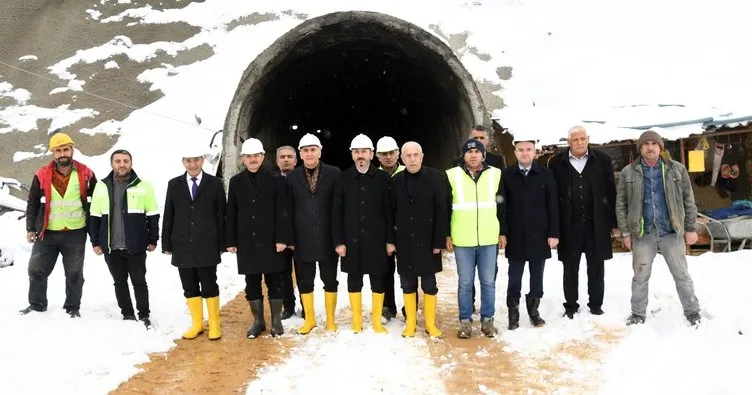 Çat Barajı Tüneli’nde sona doğru