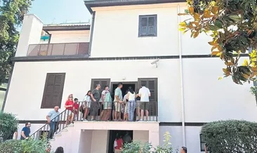 Atatürk’ün evine ziyaretçi akını