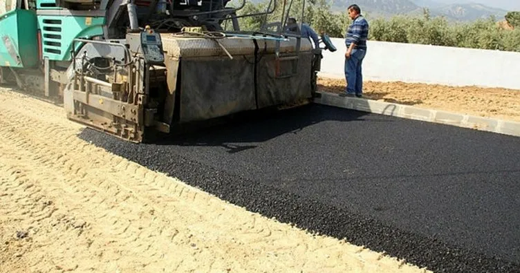 Manisa Alaşehir Belediyesi sıcak asfalt sezonunu açtı
