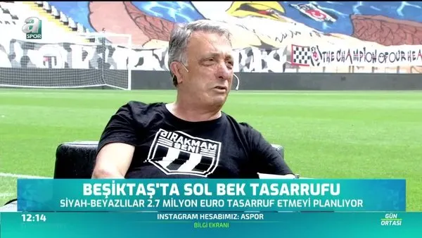 Beşiktaş'ta sol bek tasarrufu