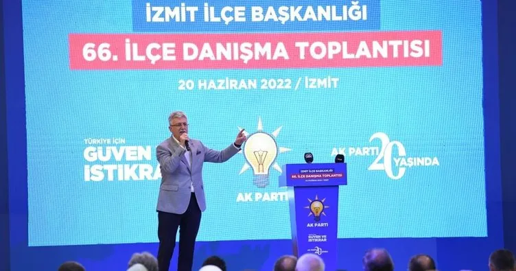 AK Parti Kocaeli İl Başkanı Mehmet Ellibeş: Şehitlerimizin kemiklerini sızlattınız