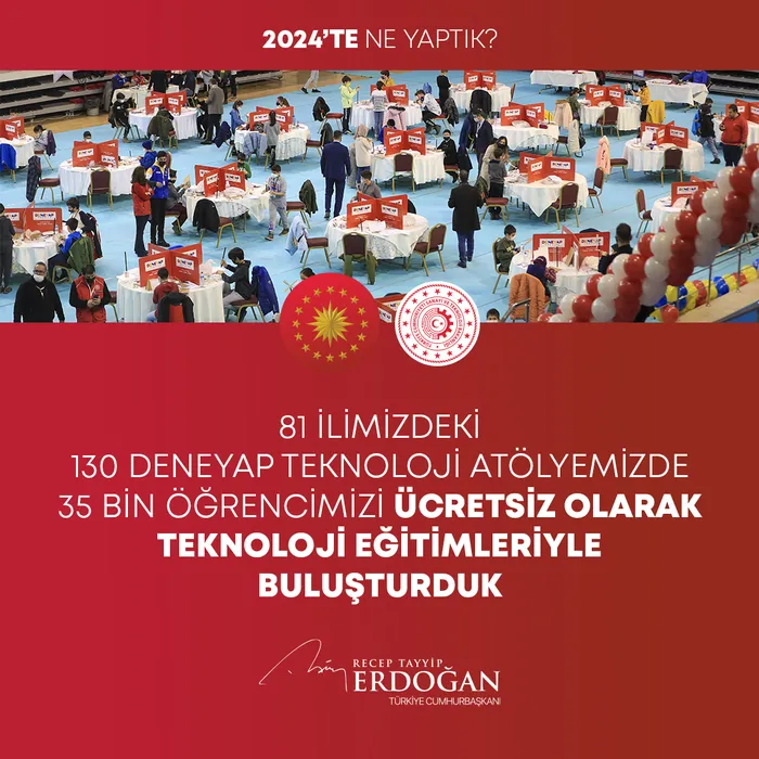 Son dakika! Başkan Erdoğan, 2024'te yapılan hizmetleri tek tek paylaşıyor: Gece gündüz demeden aşkla çalıştık