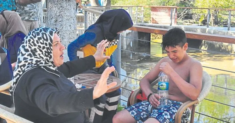 Oğlunu kurtardı kendisi boğuldu