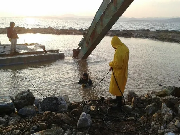 SON DAKİKA: Bodrum'da skandal görüntüler! Dalgıçlar şaşkına döndü! Suyun altına Çin Seddi...