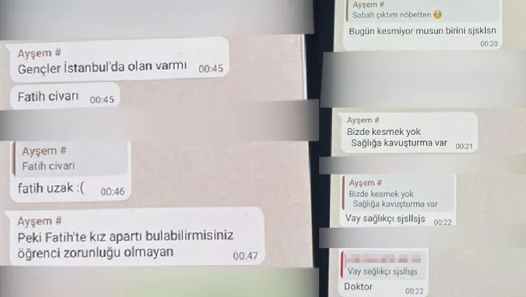 Son dakika: Sahte doktor Ayşe Özkiraz’ın WhatsApp mesajları ve ses kayıtları ortaya çıktı: Bugün kesmiyor musun birini!