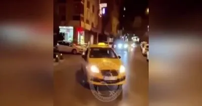 İstanbul’da trafikte dehşet saçan driftçi taksici kamerada! Cezası kesildi, ehliyetine el konuldu...