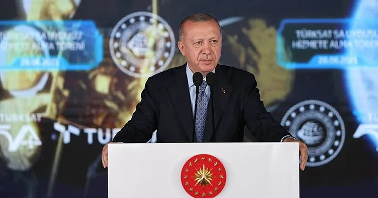 SON DAKİKA! Türksat 5A hizmete alındı... Başkan Erdoğan: Dünyada ilk 10 ülke arasına gireceğiz