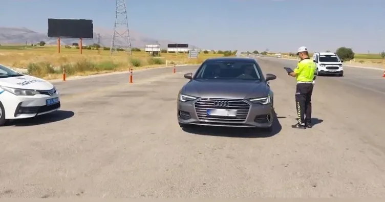 2 milyon 912 bin araç denetlendi